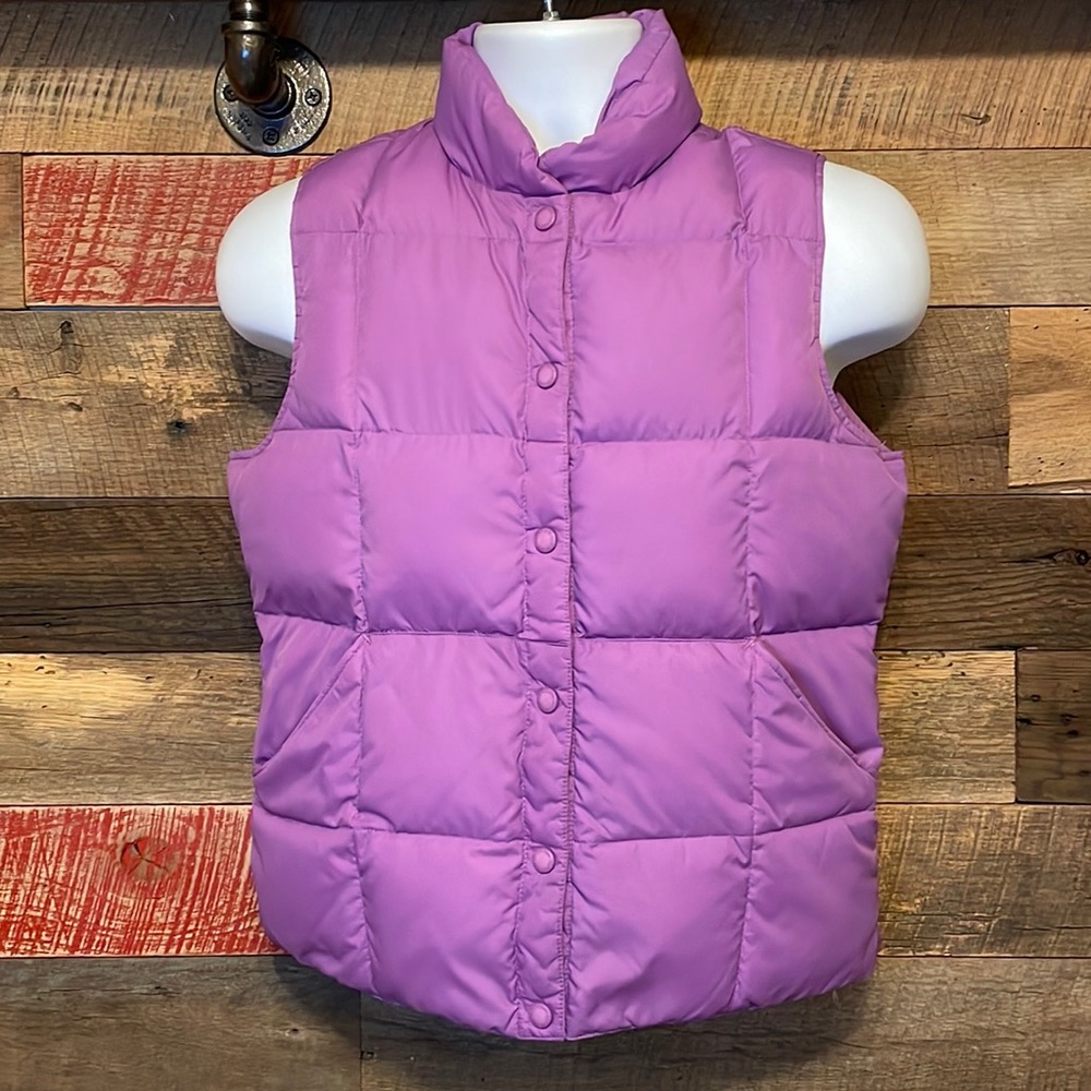 Lands End puffer vest